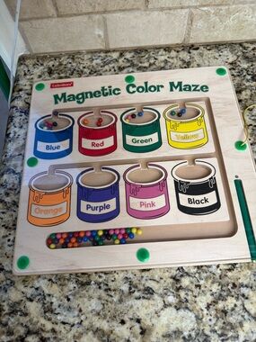 Lakeshore Magnetic Color Maze - Multicolor Educational Puzzle